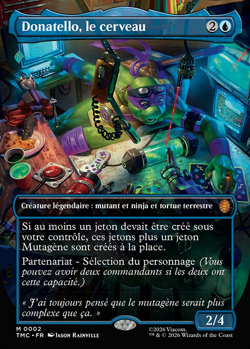 Donatello, the Brains