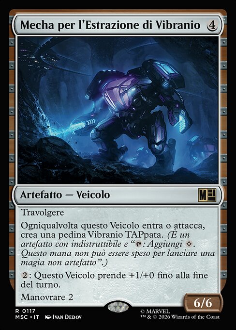Vibranium Mining Mech
