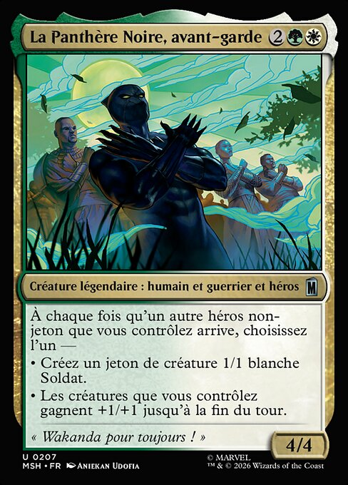 Black Panther, Vanguard
