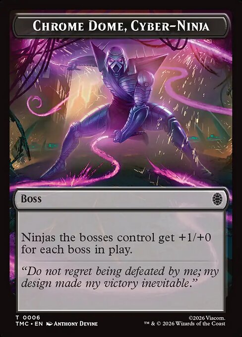 Chrome Dome, Cyber-Ninja