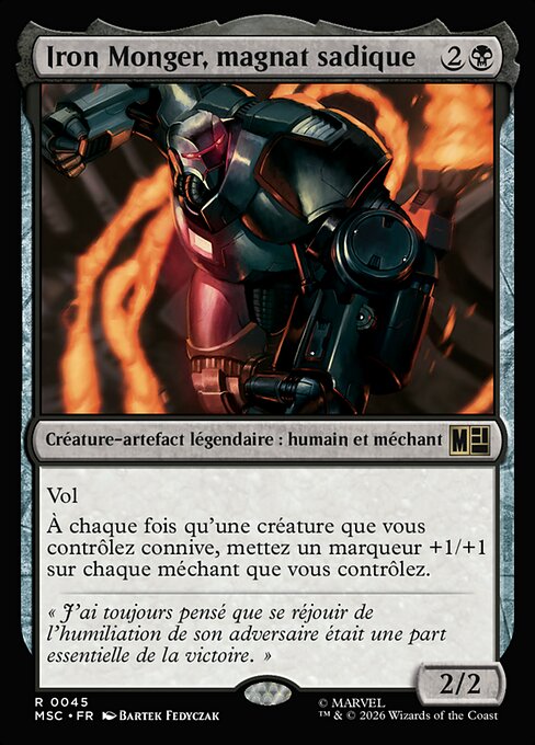 Iron Monger, Sadistic Tycoon