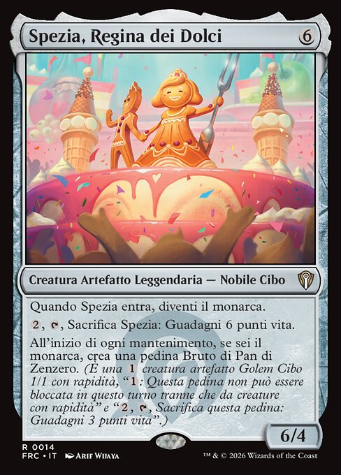 Ginger, Queen of Sweets