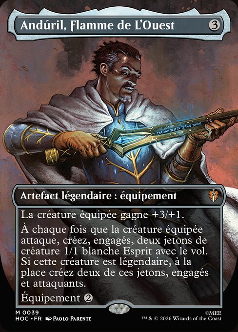 Andúril, Flame of the West