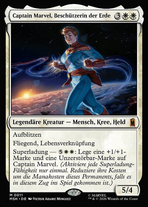 Captain Marvel, Earth's Protector