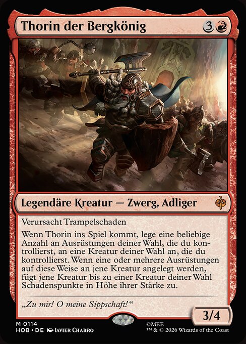 Thorin, Mountain-king
