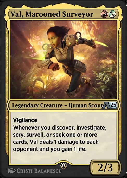 Val, Marooned Surveyor