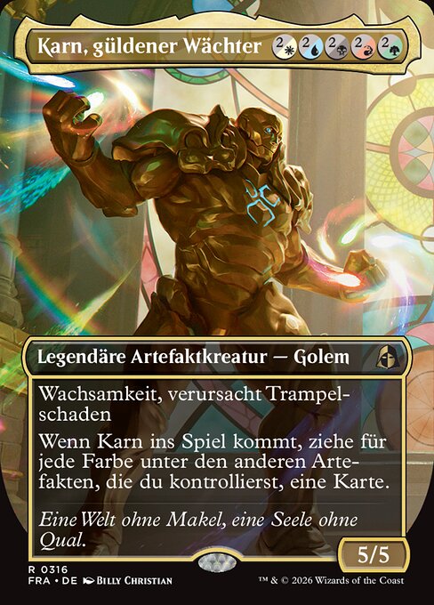 Karn, Gilded Guardian