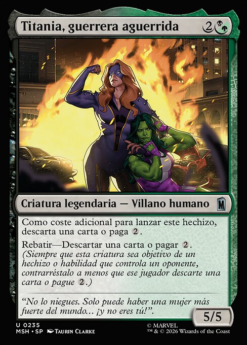 Titania, Rugged Rumbler