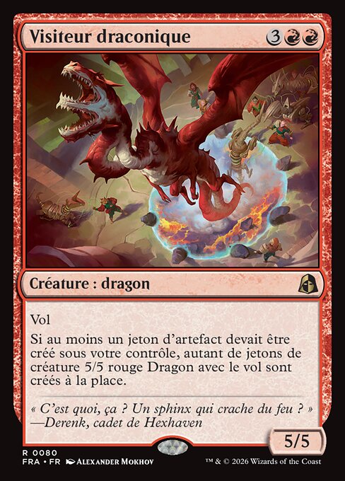 Draconic Visitor