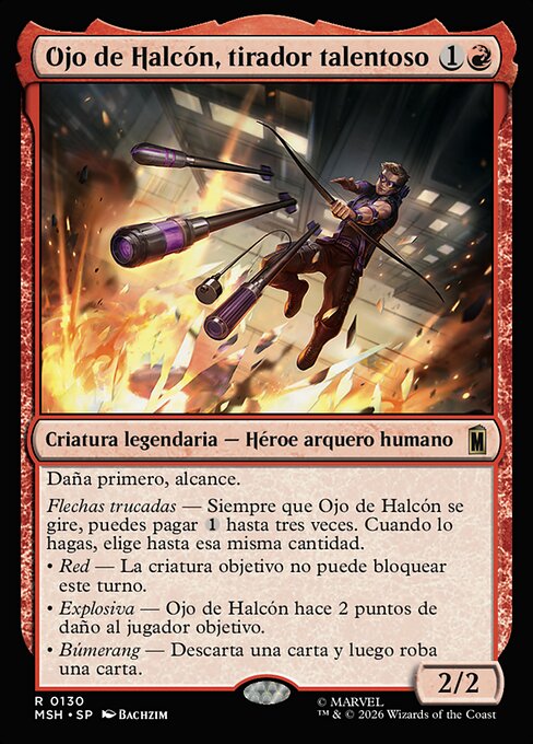 Hawkeye, Master Marksman