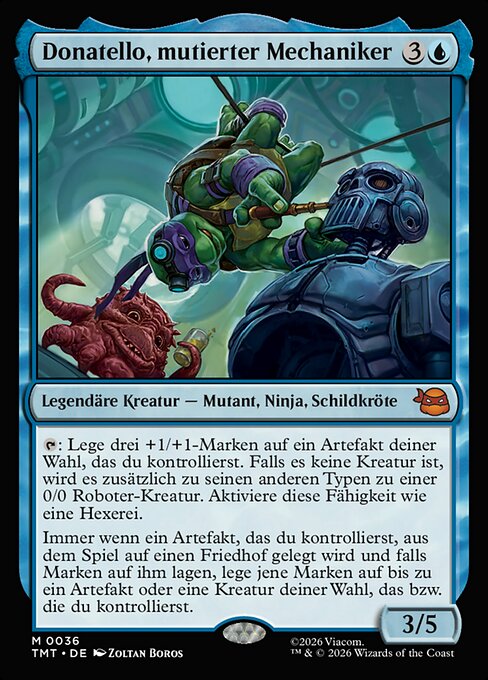 Donatello, Mutant Mechanic