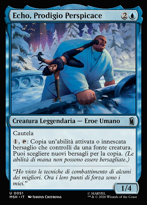 Echo, Perceptive Prodigy