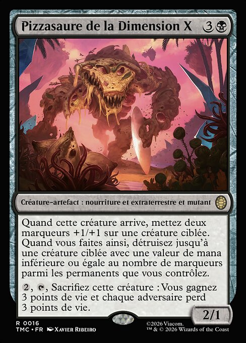 Dimension X Pizzasaur