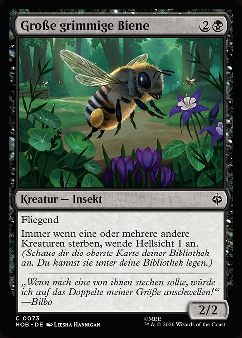 Great Fierce Bee