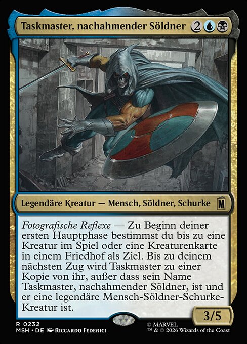 Taskmaster, Mercenary Mimic