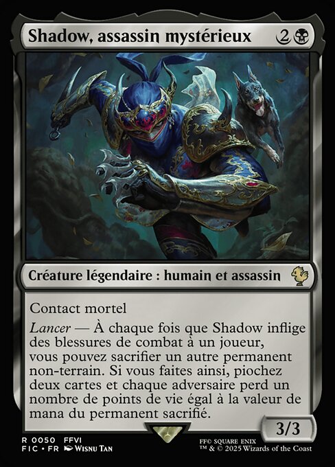 Shadow, Mysterious Assassin