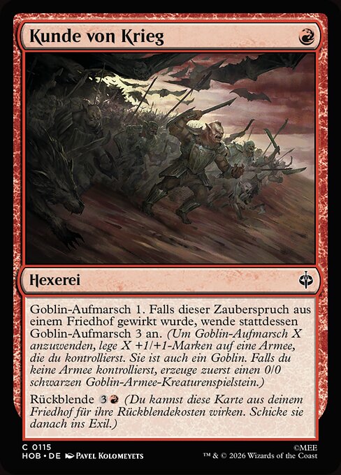 Tidings of War