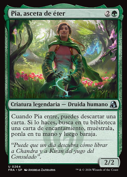 Pia, Aether Ascetic