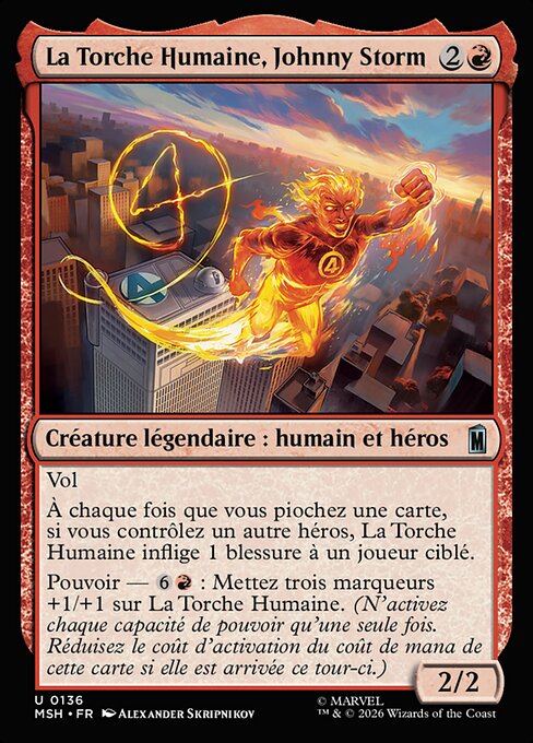 Human Torch, Johnny Storm
