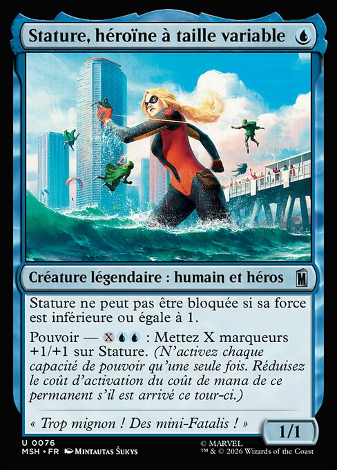 Stature, Size Shifter