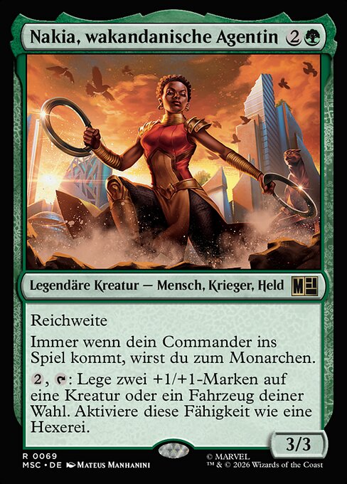 Nakia, Wakandan Operative