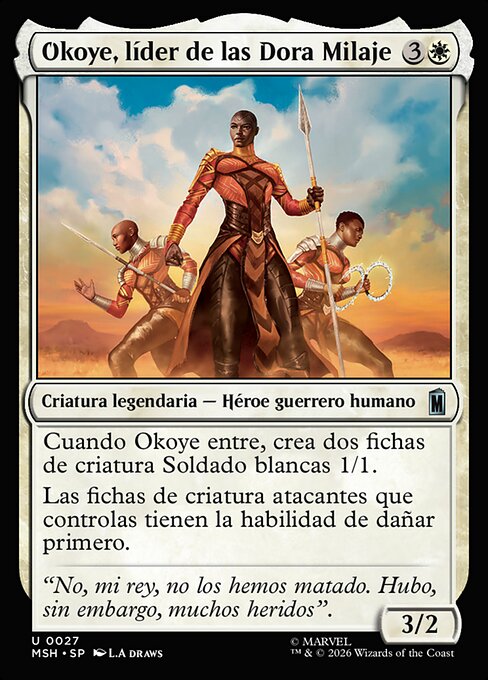 Okoye, Dora Milaje Leader