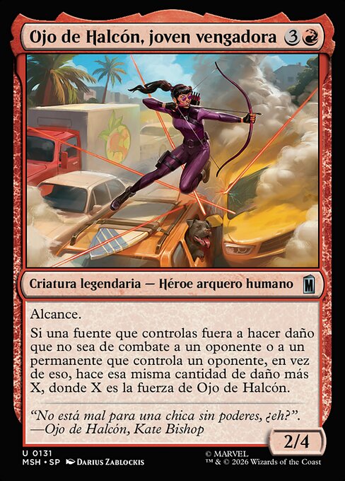 Hawkeye, Young Avenger