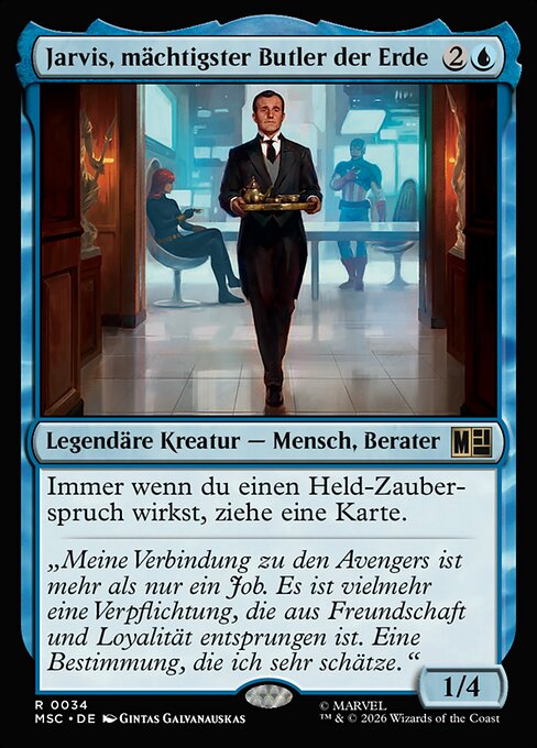 Jarvis, Earth's Mightiest Butler
