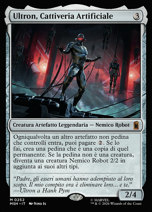 Ultron, Artificial Malevolence