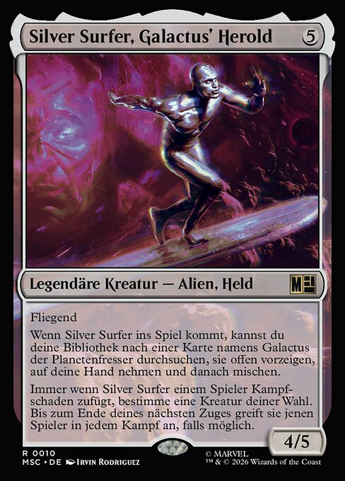 Silver Surfer, Galactus's Herald