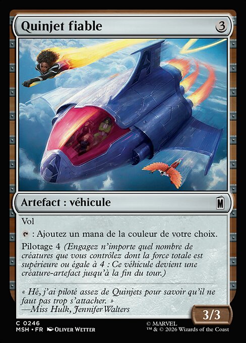 Dependable Quinjet