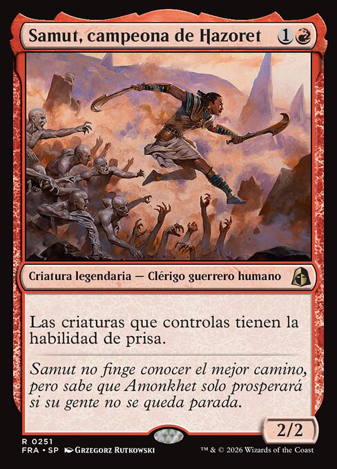 Samut, Hazoret's Champion