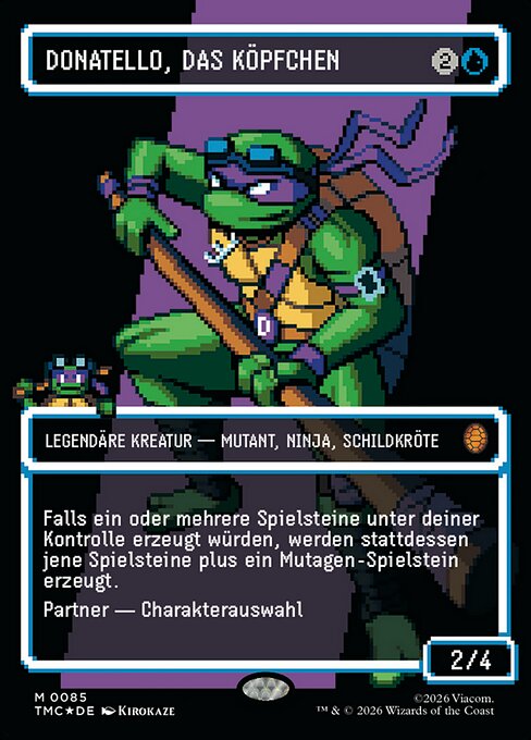 Donatello, the Brains