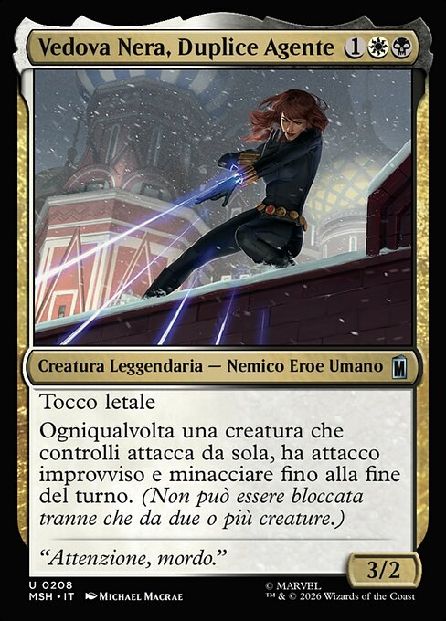 Black Widow, Double Agent