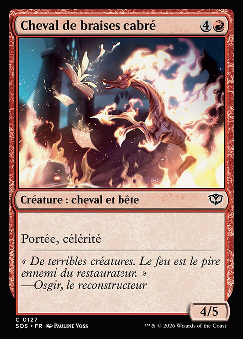 Rearing Embermare