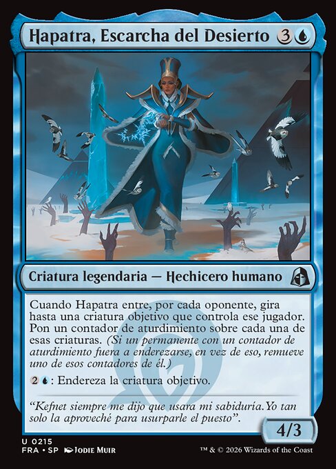 Hapatra, the Desert Frost