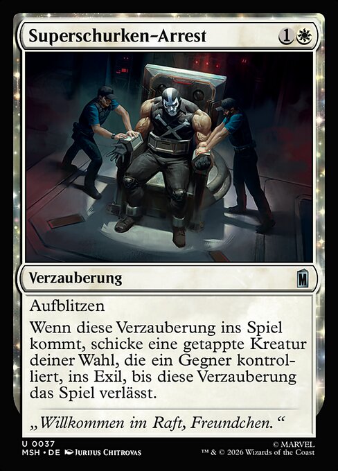 Super Villain Lockup