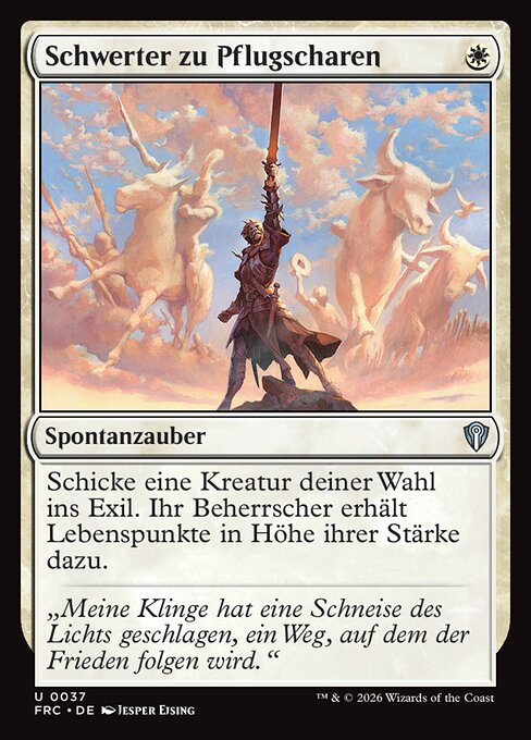 Swords to Plowshares
