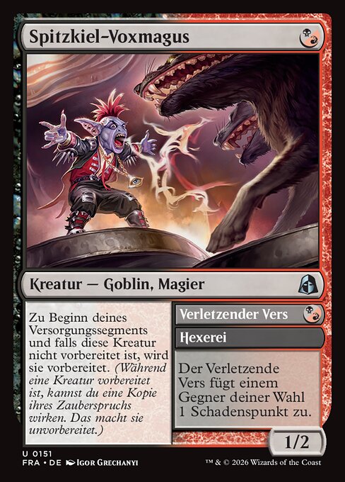 Stingerquill Voxmancer // Vicious Verse
