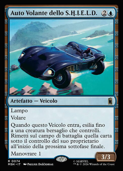 S.H.I.E.L.D. Flying Car