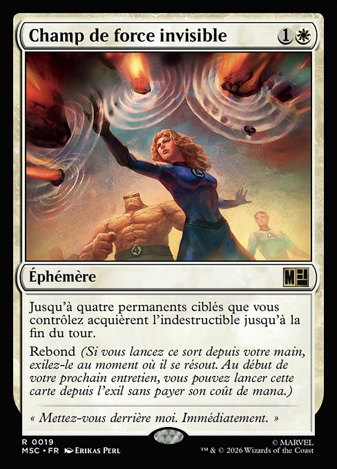 Invisible Force Field