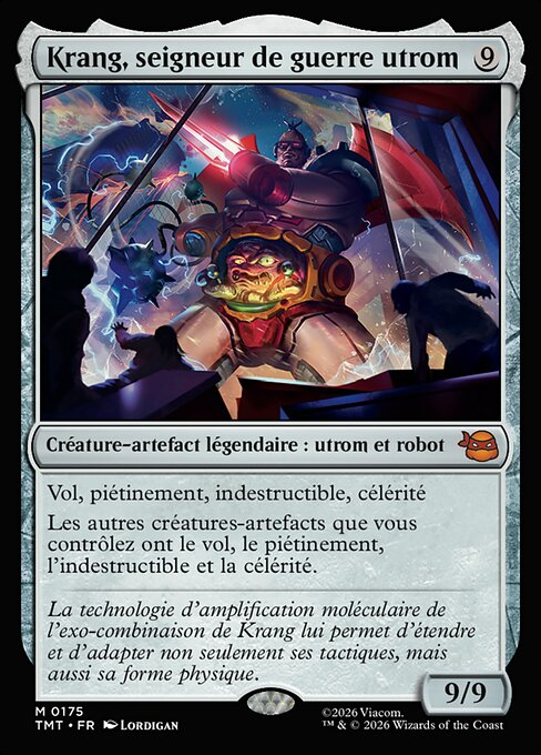 Krang, Utrom Warlord