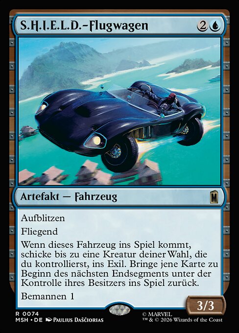S.H.I.E.L.D. Flying Car