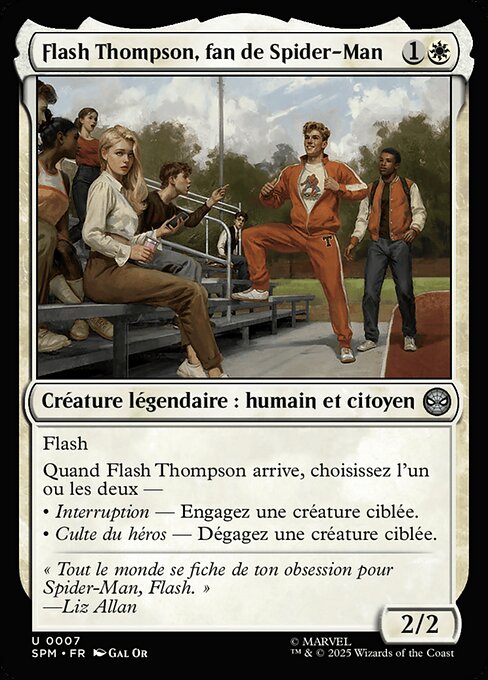 Flash Thompson, Spider-Fan