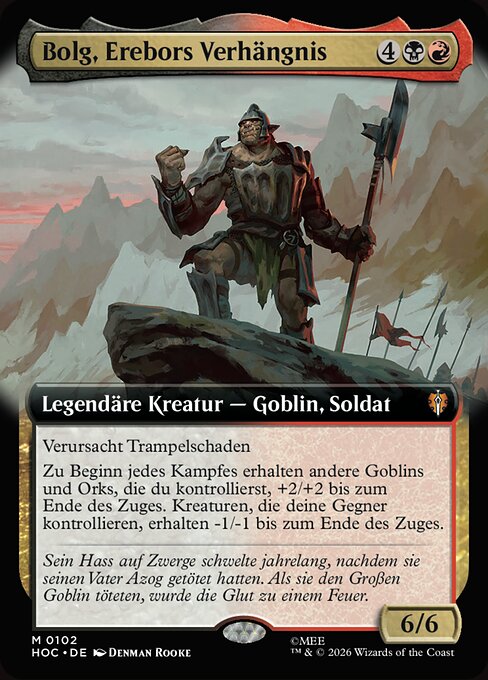 Bolg, Erebor's Reckoning