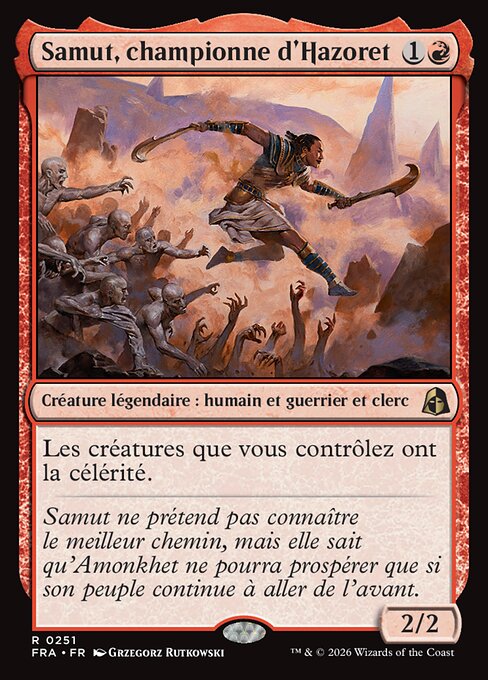 Samut, Hazoret's Champion