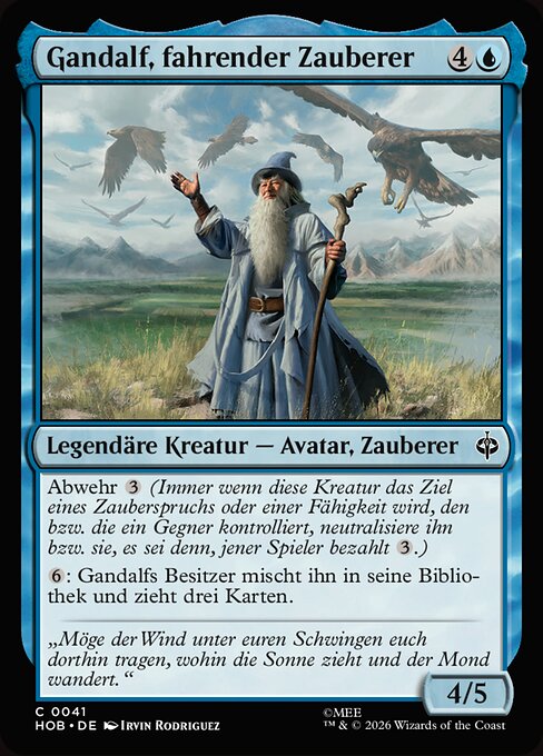 Gandalf, Wandering Wizard