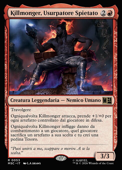 Killmonger, Ruthless Usurper