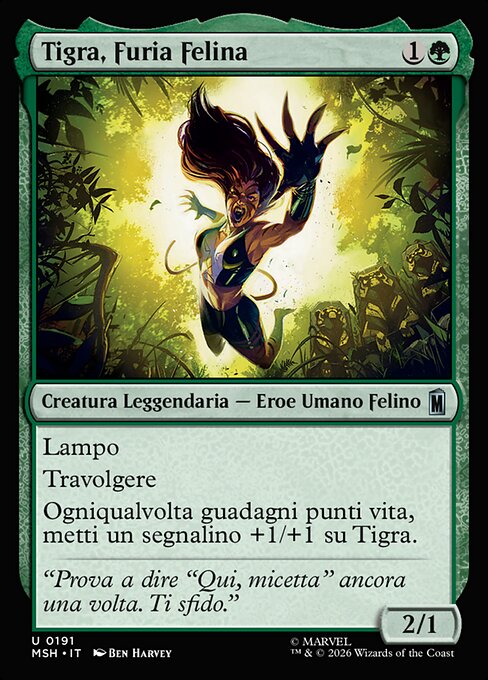 Tigra, Feline Fury