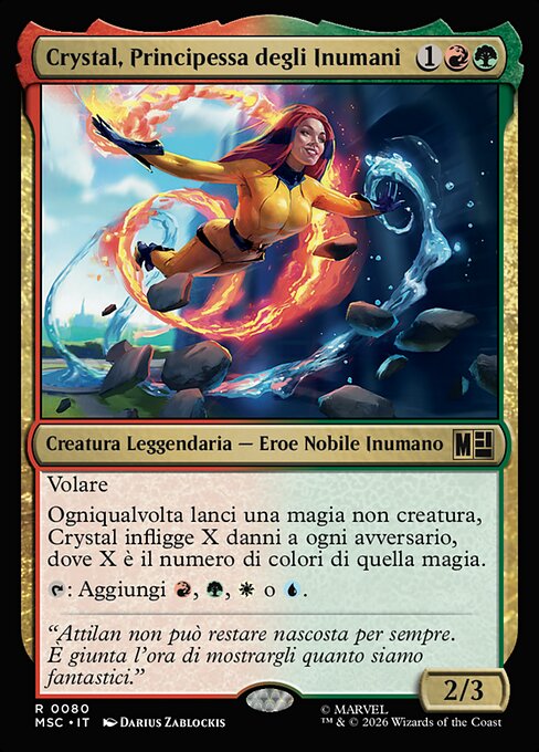 Crystal, Inhuman Princess